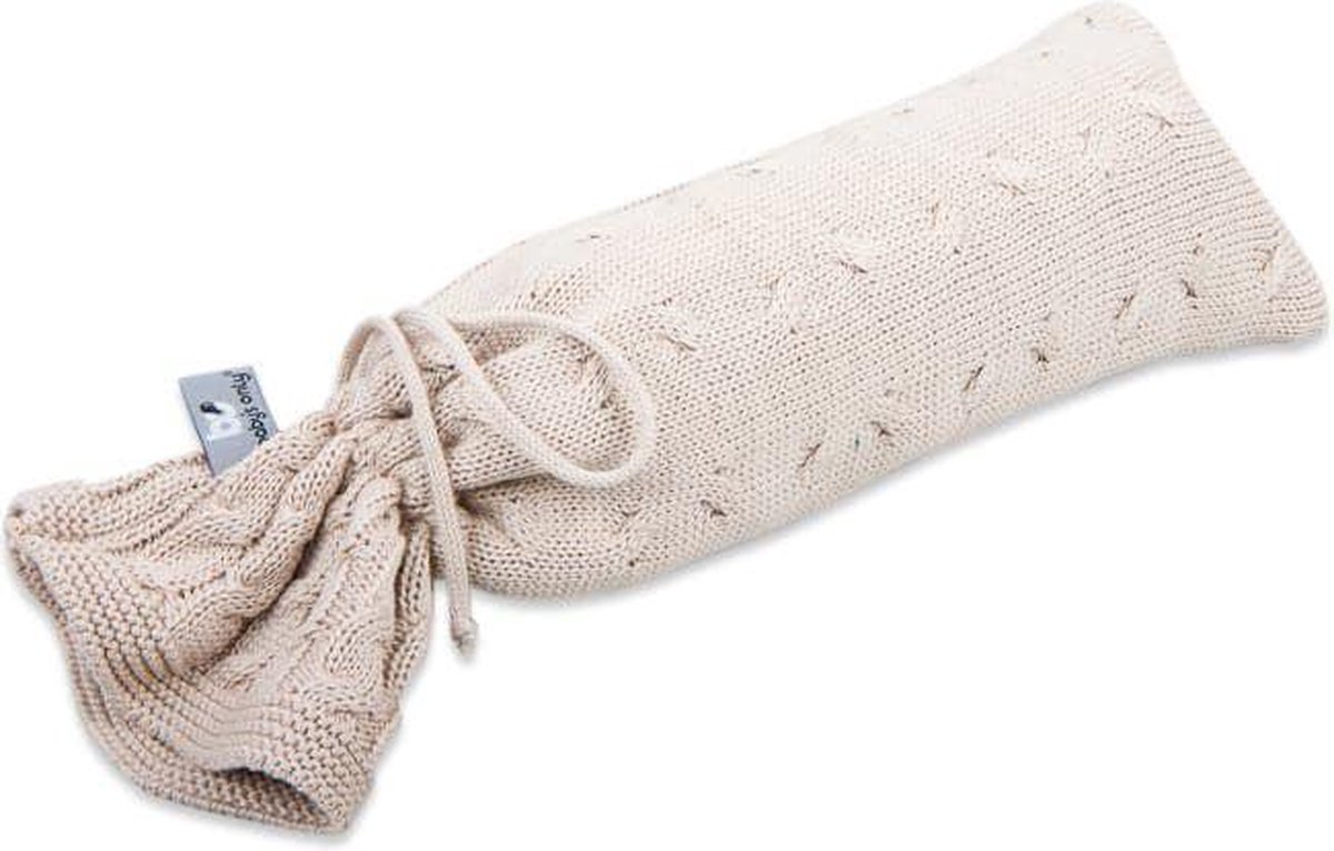Goedkoopste Baby's Only Gebreide baby kruikenzak - Kruikhoes Cable - Beige