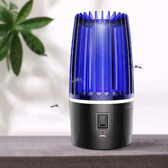 voorkant Antipoison Voorkomen Luxe elektrische muggenlamp - Elektrische UV muggenlamp – Elektrische  muggenvanger -... | bol.com