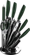 Berlinger Haus 2463 - Set de 8 couteaux - avec support - Emerald Collection