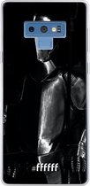 Samsung Galaxy Note 9 Hoesje Transparant TPU Case - Plate Armour #ffffff