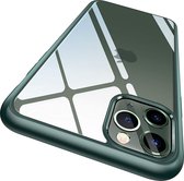 Groene geschikt voor Apple iPhone 11 Pro Max metallic bumper case