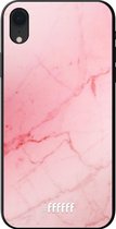 iPhone Xr Hoesje TPU Case - Coral Marble #ffffff