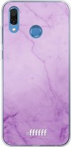 Honor Play Hoesje Transparant TPU Case - Lilac Marble #ffffff