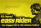Wandbord - It's Here Easy Rider - The Biggest Hit In The Cinema Today
