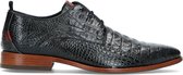Rehab - Heren -  Greg Croco zwarte veterschoenen - Maat 43
