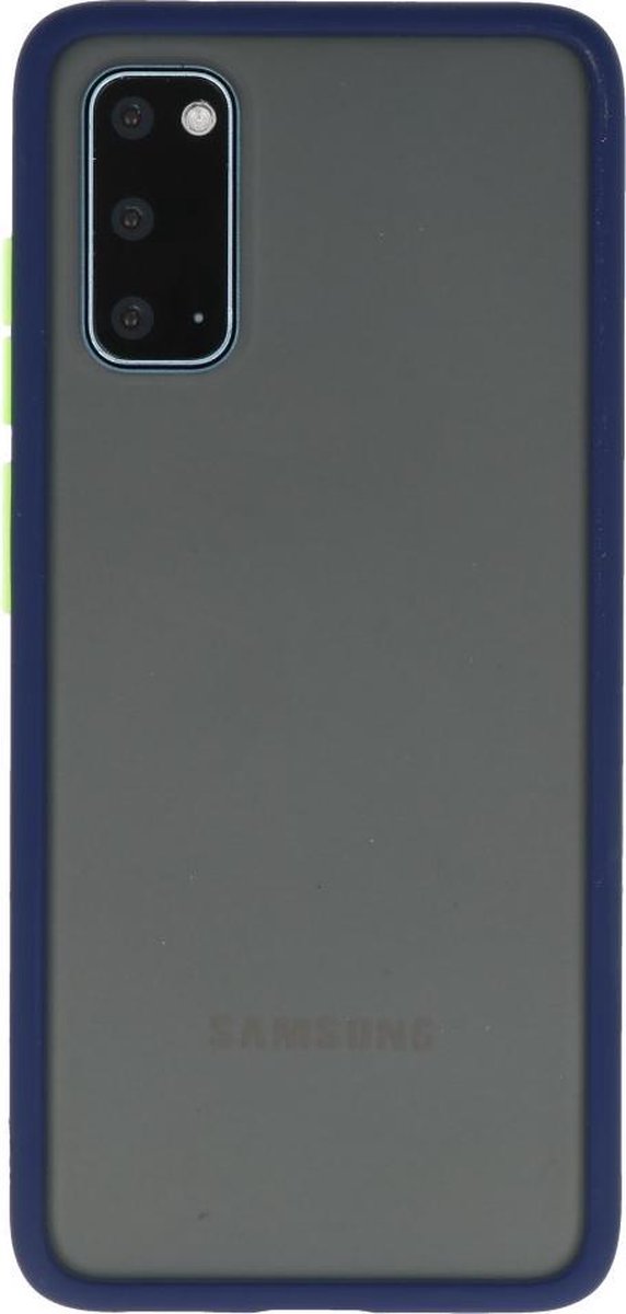 Hardcase Backcover Geschikt voor Samsung Galaxy S20 Blauw