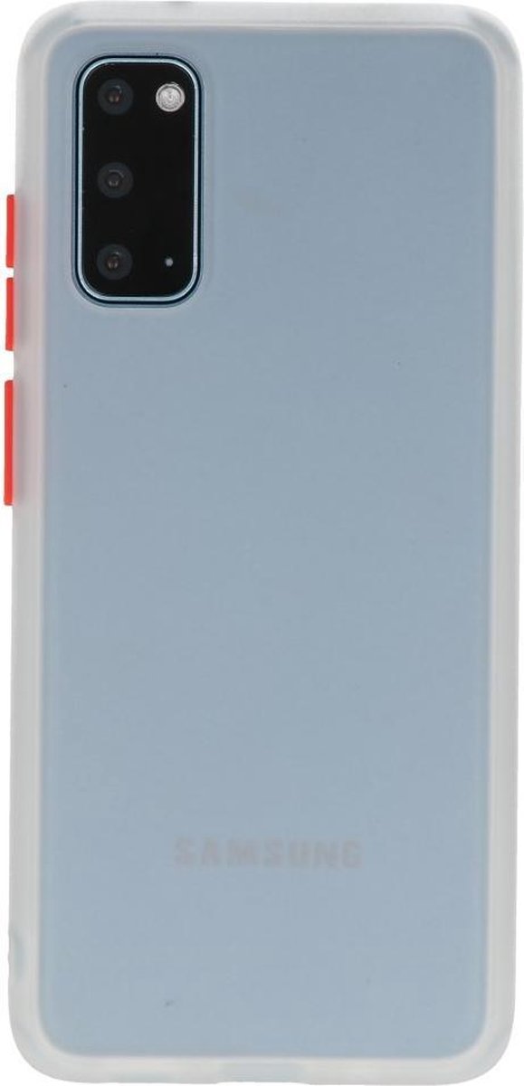 Hardcase Backcover Geschikt voor Samsung Galaxy S20 Transparant