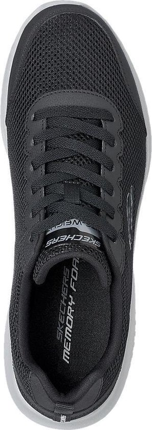 Skechers Heren Zwarte lightweight sneaker memory foam - Maat 46 | bol.com