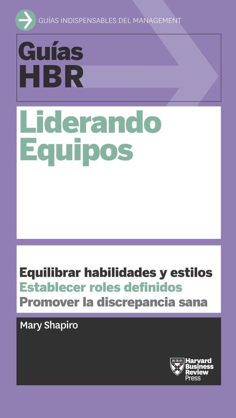 Guías HBR - Guía HBR: Liderando equipos - cover