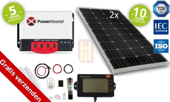 PowerXtreme Power XS20 Solar MPPT 200W Package (1200x540x30)