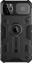 Nillkin CamShield Armor Hoesje voor de Apple iPhone 11 - Back Cover met Camera Slider Zwart