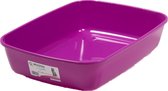 Kattenbak Iris paars 50x36,5x11,5cm