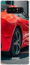 Samsung Galaxy Note 8 Hoesje Transparant TPU Case - Ferrari #ffffff