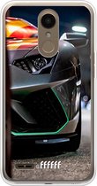 LG K10 (2018) Hoesje Transparant TPU Case - Lamborghini #ffffff