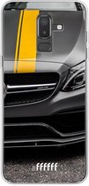 Samsung Galaxy J8 (2018) Hoesje Transparant TPU Case - Mercedes Preview #ffffff