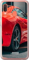 Samsung Galaxy A20e Hoesje Transparant TPU Case - Ferrari #ffffff