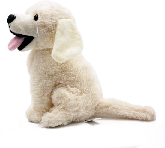 Pia Soft Toys Labrador hond - pluche knuffel - beige - 20 cm | bol.com