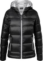 Ladies Hooded Down Jacket