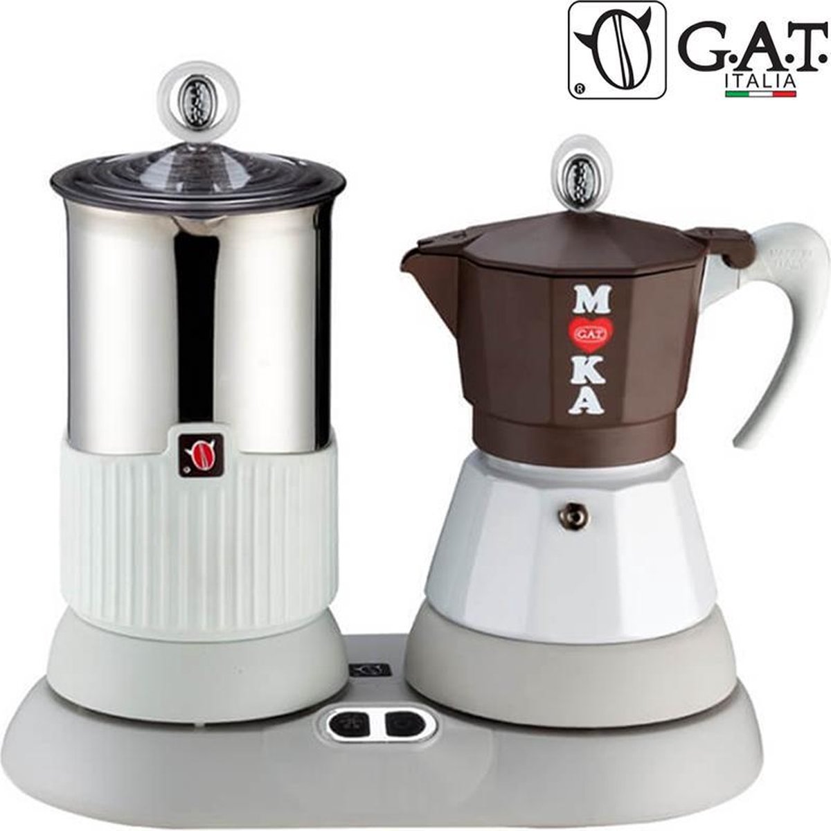 Cafetière Italienne G.A.T. Golosa 4 Tasses Electrique