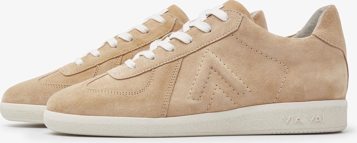 Via Vai Nilla Sleek beige sneakers / Molenkamp Schoenenmode