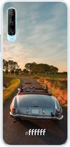 Huawei P Smart Pro Hoesje Transparant TPU Case - Oldtimer Mercedes #ffffff