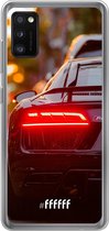 Samsung Galaxy A41 Hoesje Transparant TPU Case - Audi R8 Back #ffffff