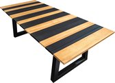 Guiño Yo eettafel 240 x 100 cm Zwart 240 x 100 x H76