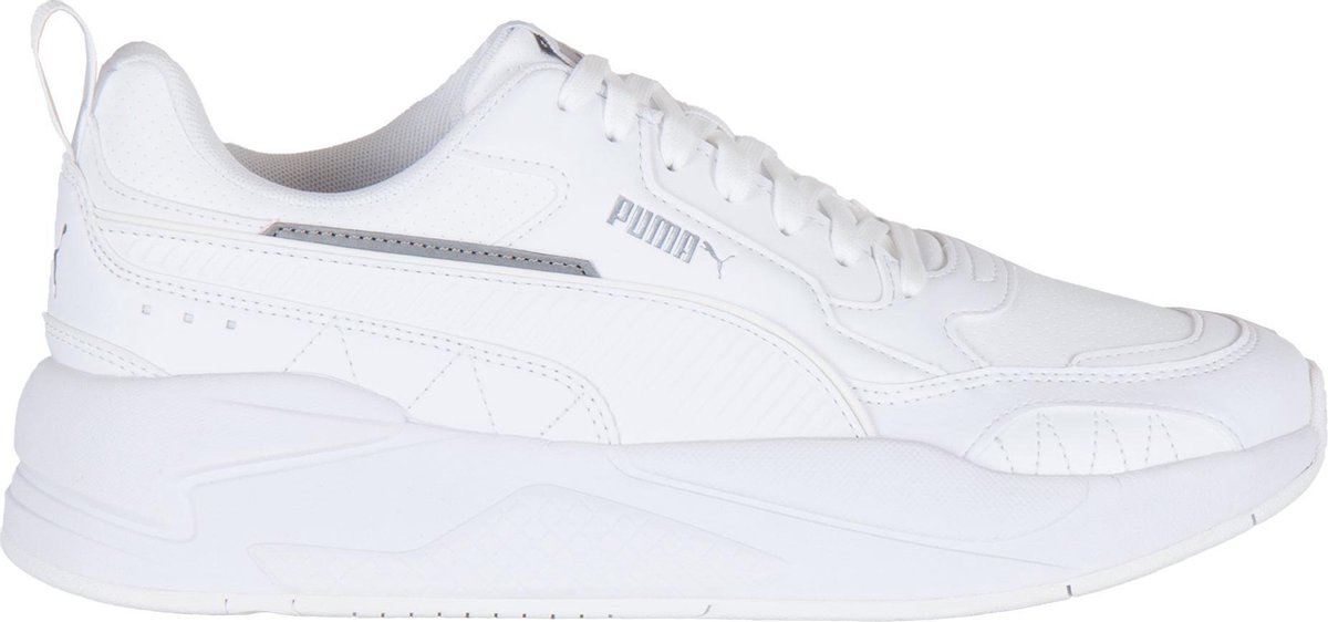 PUMA X-Ray 2 Square Perf Unisex Sneakers Silver- Silver-Gray Violet
