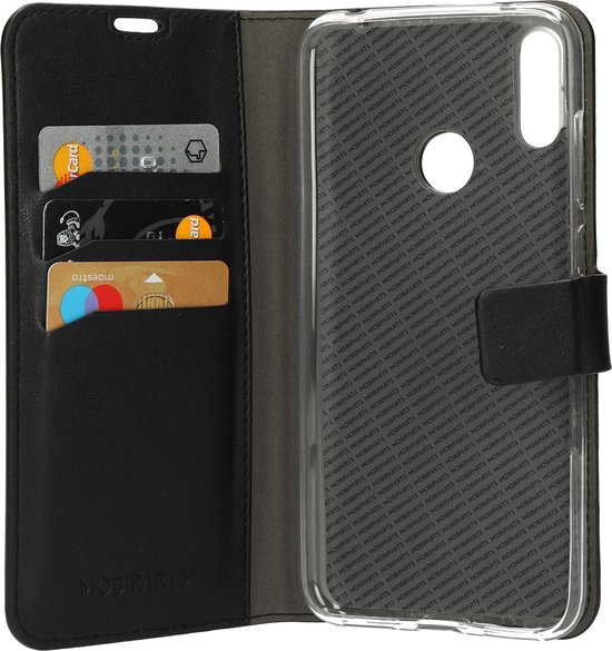 Mobiparts 93295 coque de protection pour téléphones portables 15,9 cm (6.26") Étui avec portefeuille Noir