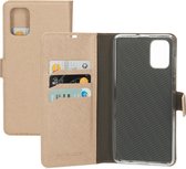 Mobiparts Saffiano Wallet Case Samsung Galaxy A71 (2020) Copper hoesje