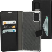 Mobiparts Samsung Galaxy A71 (2020) Zwart - Boekhoesje - Contactloos betalen - Magneetsluiting - Bookcase