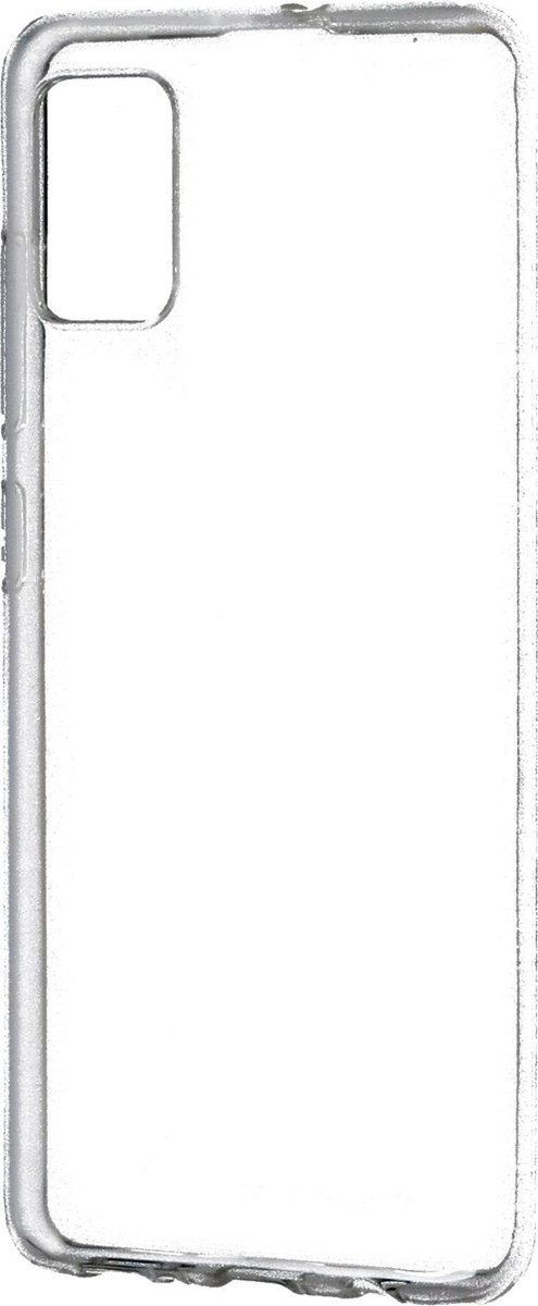 Mobiparts hoesje geschikt voor Samsung Galaxy A51 - Zacht TPU - Schokabsorberend TPU - Grip Coating - Transparant