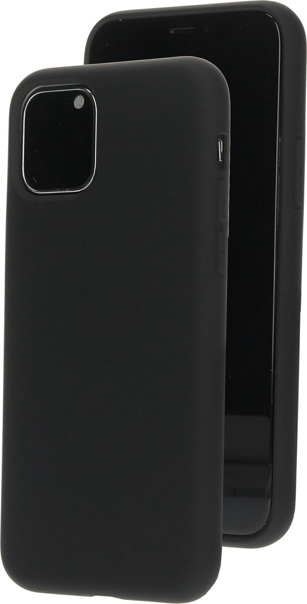 Mobiparts hoesje geschikt voor de Apple iPhone 11 Pro - Siliconen - Zwart