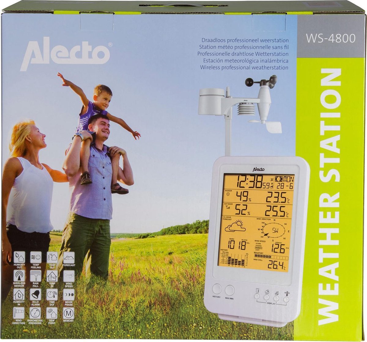 Station météo ALECTO WS-4800