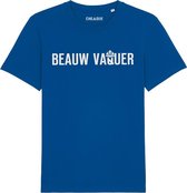 BEAUW VAQUER BLAUW T-SHIRT