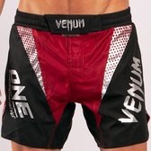 VENUM X ONE FC Fightshort Rood Zwart Kies hier uw maat Venum Fight Shorts: L - Jeansmaat 34/35