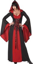 "Griezelig heksen kostuum met capuchon voor vrouwen  - Verkleedkleding - XL"