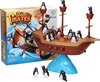Afbeelding van het spelletje Evenwicht spel - Piraten schip - Bewaar het balans - Pinguïn - Actiespel - Interactief - Speelgoed - Boot - Kinderen