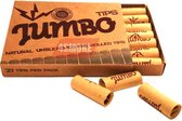JUMBO filter tips prerolled brown 20 doosjes