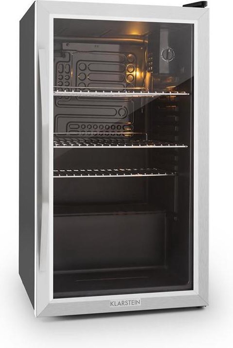 Klarstein 10027673 - Tafelmodel koelkast - Glazen deur | bol.com