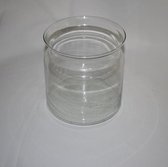 Vaas helder glas, 15 x Ø 15 cm (opening Ø 14 cm)