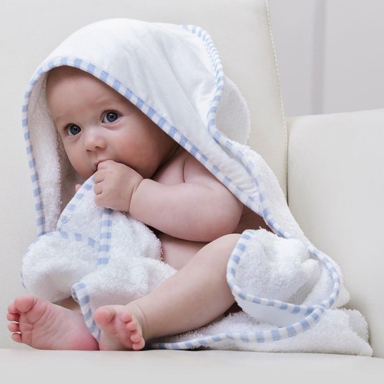 Serviette à capuche Bébé - 100% coton - Bébé fille - couverture  enveloppante - tissu... | bol