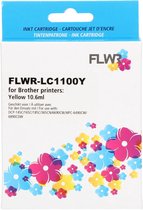 FLWR - Inktcartridge / LC-980Y / Geel - Geschikt voor Brother