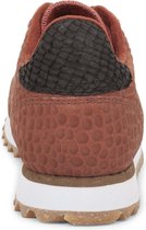 Woden Ydun Croco 11 bruin dames sneakers