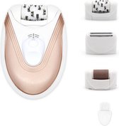 JAP Elektrisch Epileerapparaat - 3 in 1 Epilator - Eelt verwijderaar - Ladyshave - Bikinilijn trimmer - Speciaal voor dames