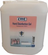 Professionele hand desinfecterende alcoholgel van CMT - 80% Ethanol - 5% Isopropanol (5 liter can)