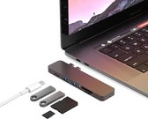 iMounts Macbook Air/Pro USB-C hub - USB3.0 - SD - Space Gray