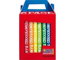 Tony's Chocolonely Chocoladecadeau - Geschenkdoos - Verjaardag - 6 repen - Fairtrade