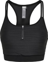 Only Play - ONPALANI SPORTS BRA - Black_ Print:w, White - Vrouwen - Maat S