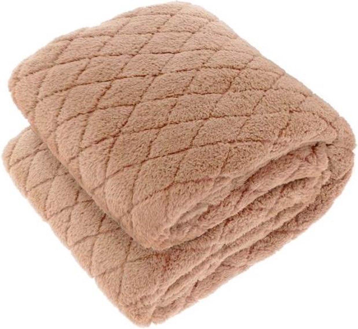 Unique Living D- Unique Living | Plaid Ezra 150x200cm sandstone Beige